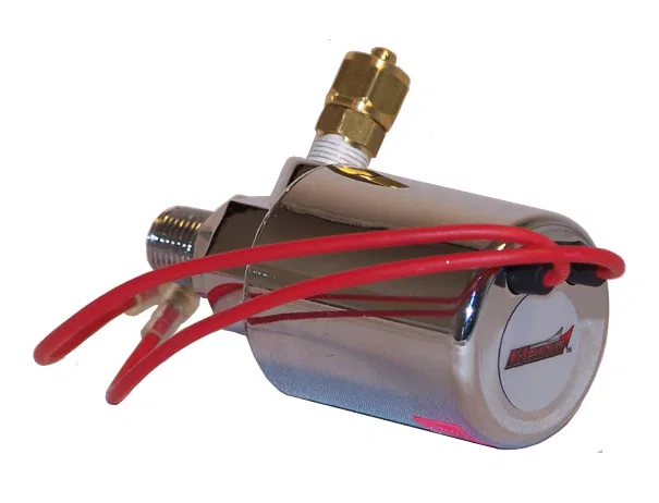 307 – KLEINN AUTO Air Horn Solenoid Valve, Electric 12 Volt 1/8 Inch NPT Inlet 175 PSI Maximum Input Chrome